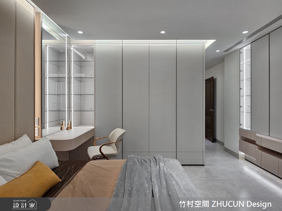 52坪新成屋(5年以下)＿混搭風臥室案例圖片＿竹村空間 ZHUCUN Design＿竹村_35 小港 NO.6 Siaogang NO.6 52坪混搭風之14