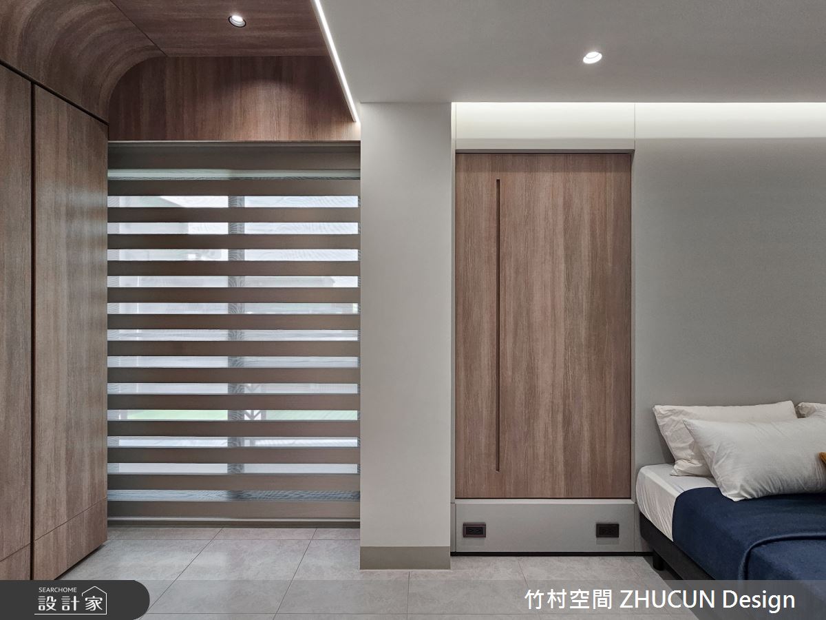 52坪新成屋(5年以下)＿混搭風臥室案例圖片＿竹村空間 ZHUCUN Design＿竹村_35 小港 NO.6 Siaogang NO.6 52坪混搭風之18