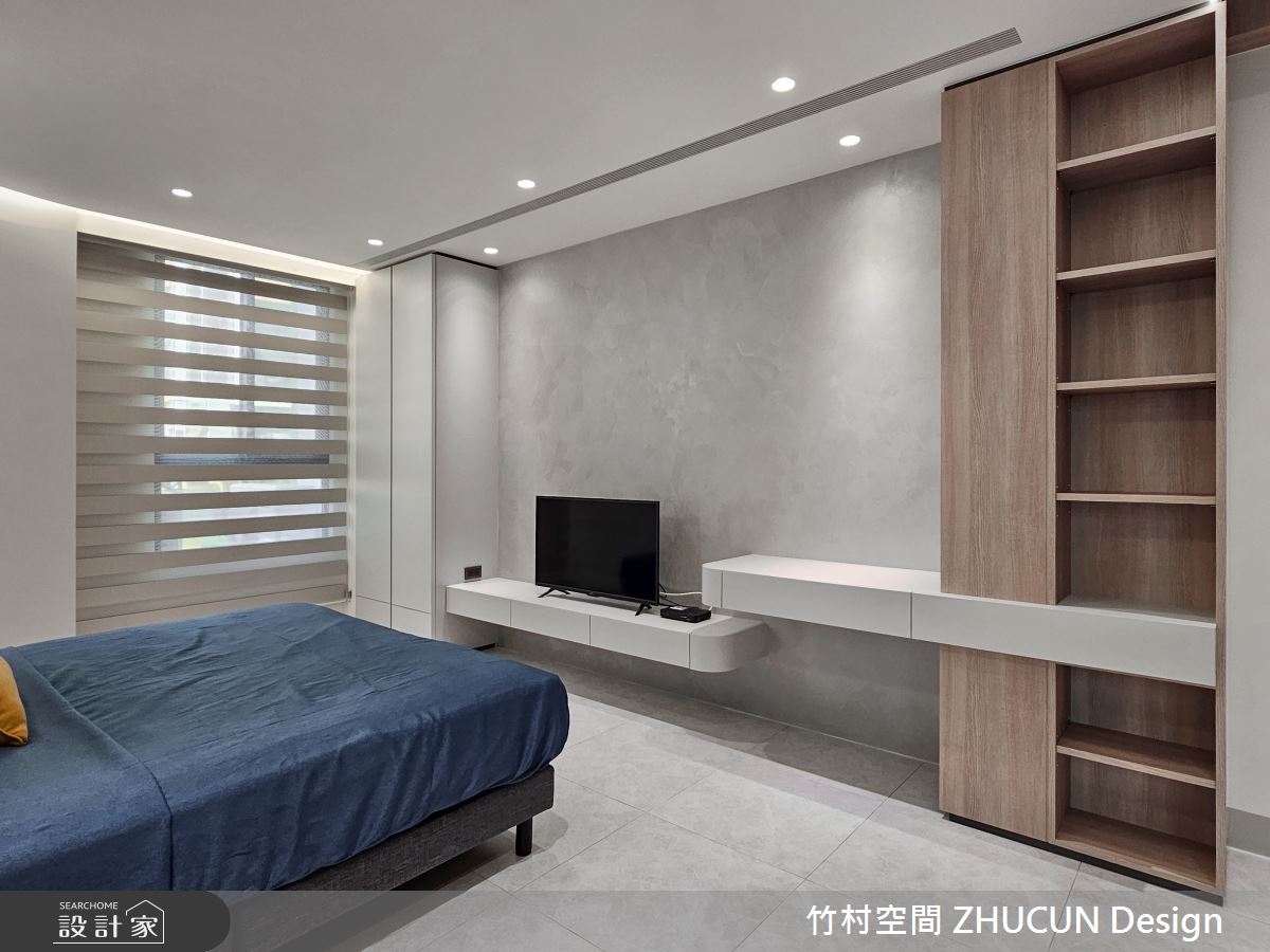 52坪新成屋(5年以下)＿混搭風臥室案例圖片＿竹村空間 ZHUCUN Design＿竹村_35 小港 NO.6 Siaogang NO.6 52坪混搭風之20