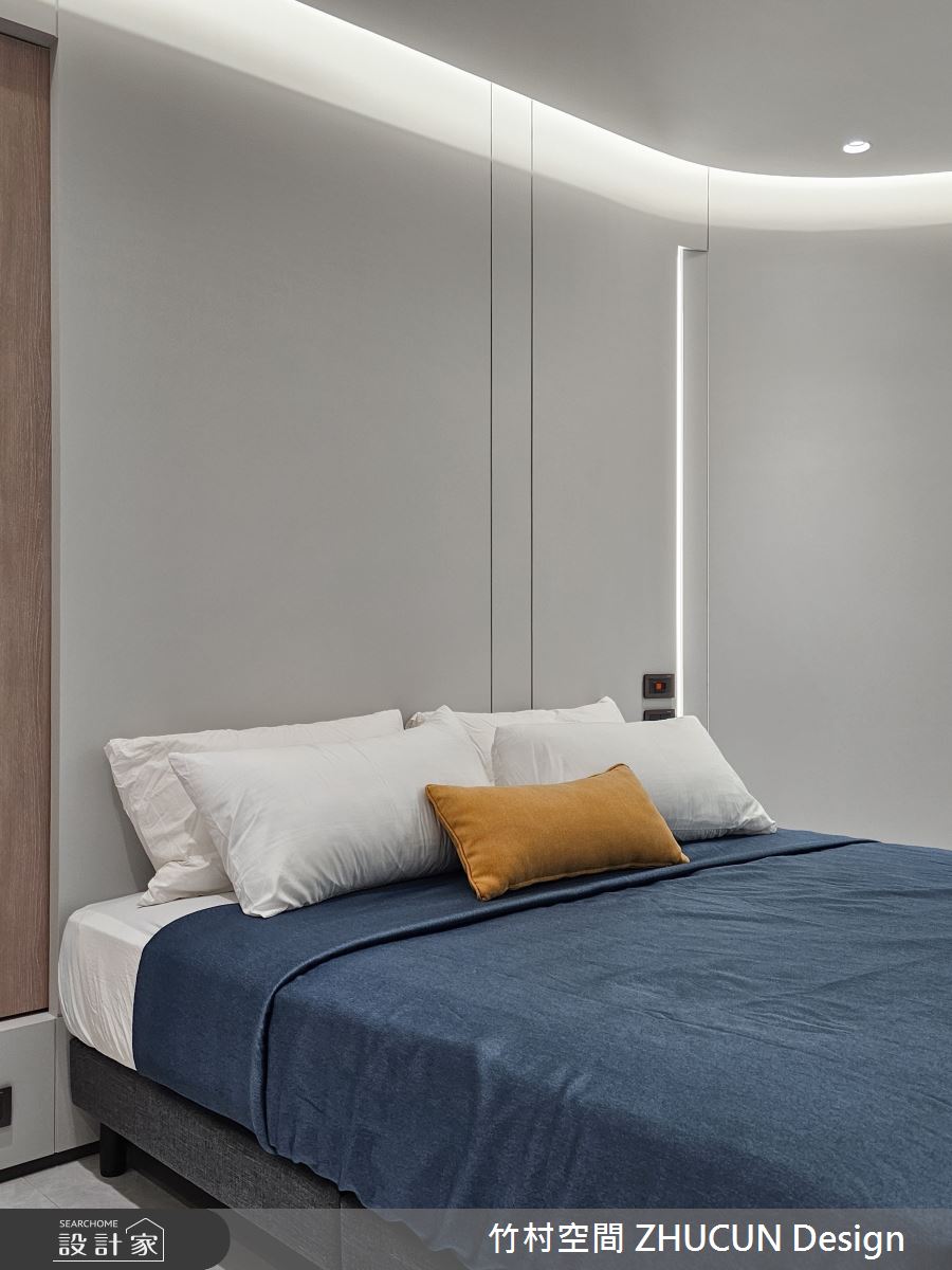 52坪新成屋(5年以下)＿混搭風臥室案例圖片＿竹村空間 ZHUCUN Design＿竹村_35 小港 NO.6 Siaogang NO.6 52坪混搭風之19