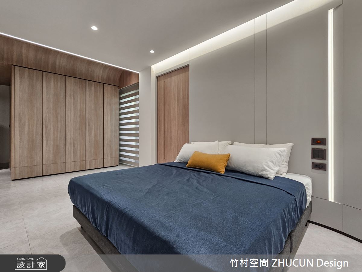 52坪新成屋(5年以下)＿混搭風臥室案例圖片＿竹村空間 ZHUCUN Design＿竹村_35 小港 NO.6 Siaogang NO.6 52坪混搭風之17