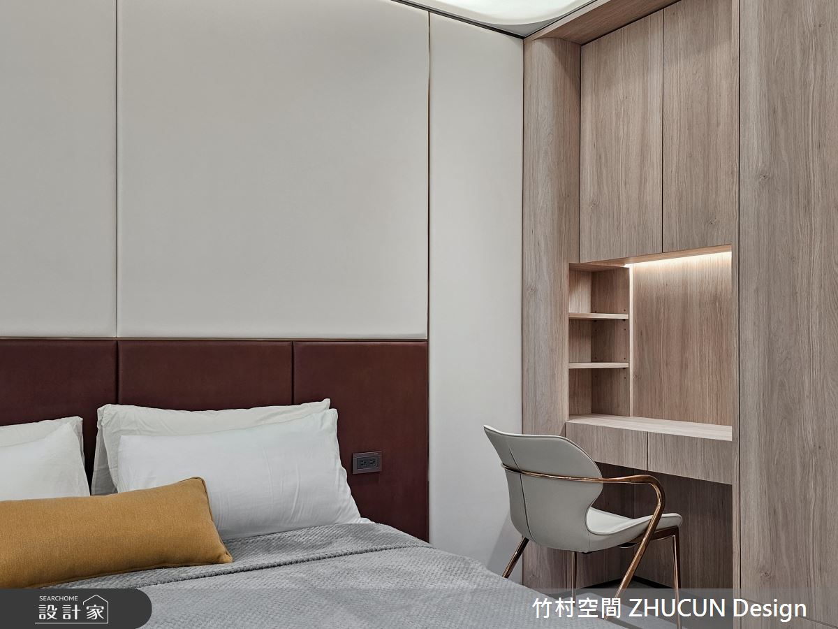 52坪新成屋(5年以下)＿混搭風臥室案例圖片＿竹村空間 ZHUCUN Design＿竹村_35 小港 NO.6 Siaogang NO.6 52坪混搭風之7