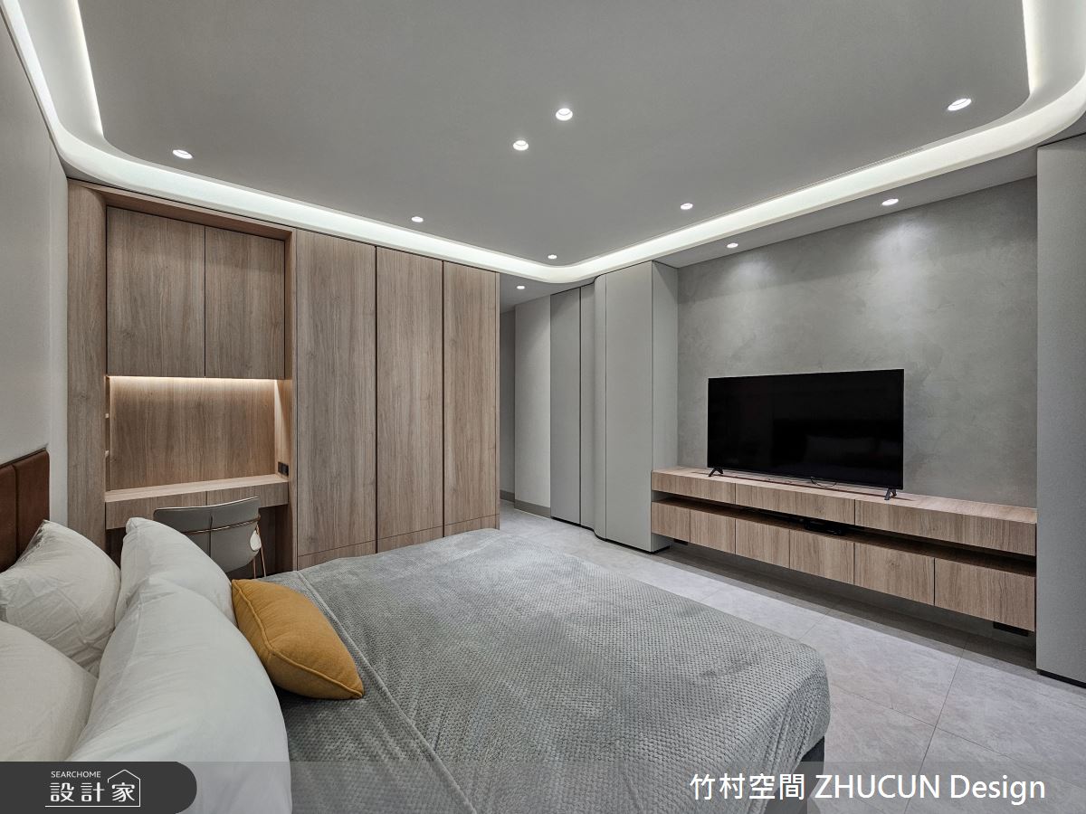 52坪新成屋(5年以下)＿混搭風臥室案例圖片＿竹村空間 ZHUCUN Design＿竹村_35 小港 NO.6 Siaogang NO.6 52坪混搭風之10
