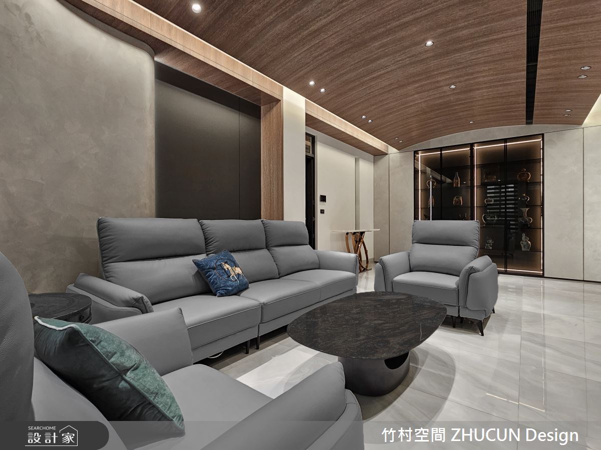 52坪新成屋(5年以下)＿混搭風客廳案例圖片＿竹村空間 ZHUCUN Design＿竹村_35 小港 NO.6 Siaogang NO.6 52坪混搭風之2