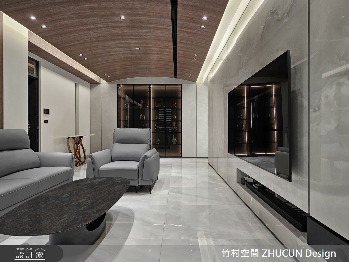 52坪新成屋(5年以下)＿混搭風客廳案例圖片＿竹村空間 ZHUCUN Design＿竹村_35 小港 NO.6 Siaogang NO.6 52坪混搭風之3