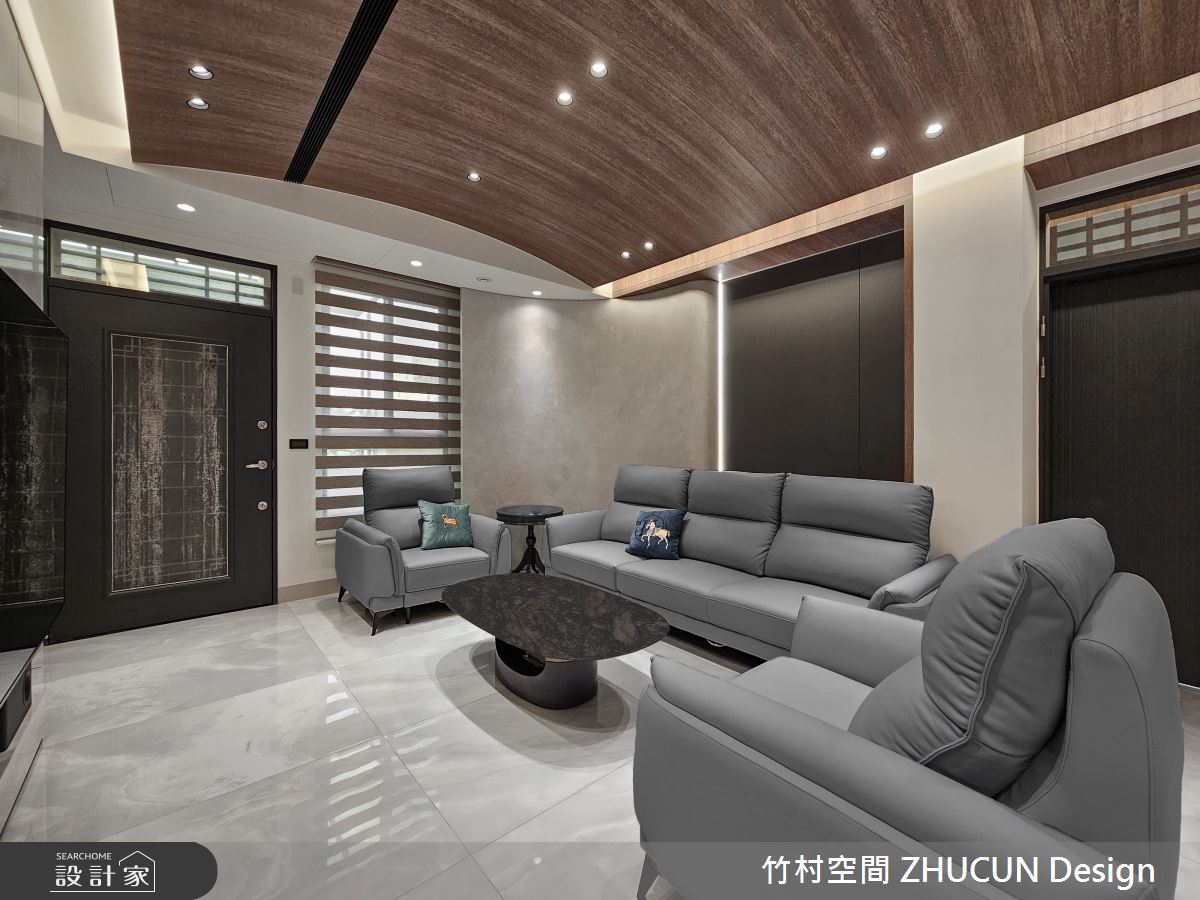 52坪新成屋(5年以下)＿混搭風客廳案例圖片＿竹村空間 ZHUCUN Design＿竹村_35 小港 NO.6 Siaogang NO.6 52坪混搭風之1