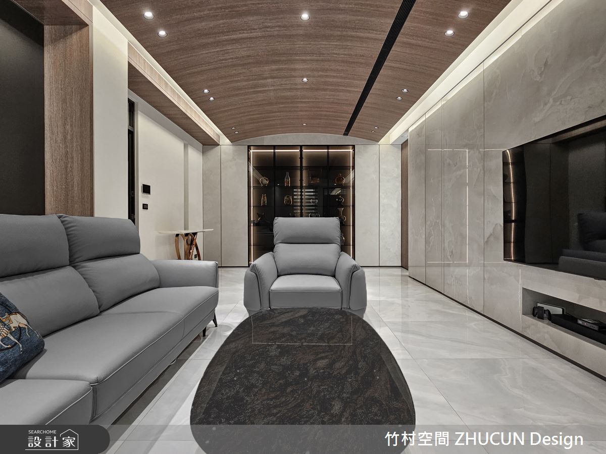52坪新成屋(5年以下)＿混搭風客廳案例圖片＿竹村空間 ZHUCUN Design＿竹村_35 小港 NO.6 Siaogang NO.6 52坪混搭風之4