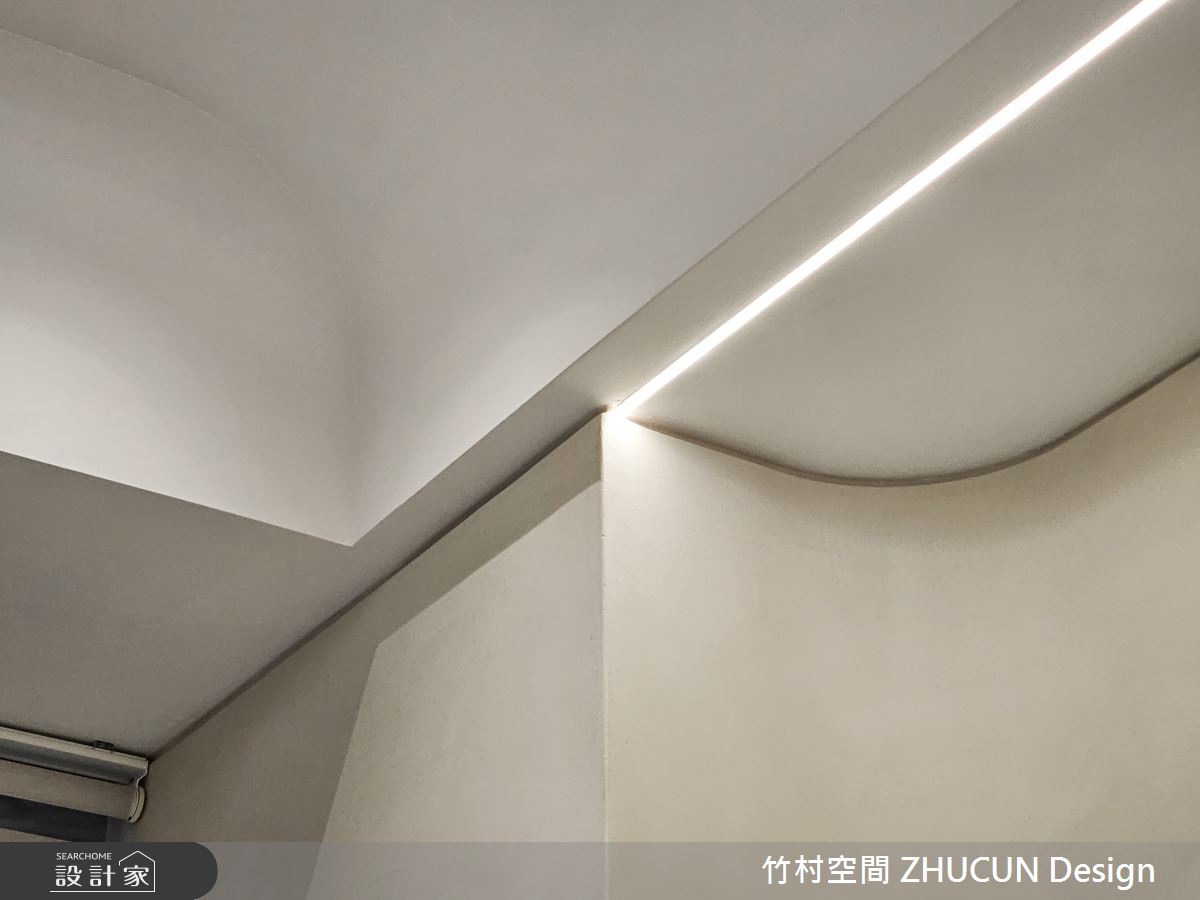 20坪新成屋(5年以下)＿奶茶風客廳案例圖片＿竹村空間 ZHUCUN Design＿竹村_36 輕。曦 Light。Sun 20坪奶茶風之5