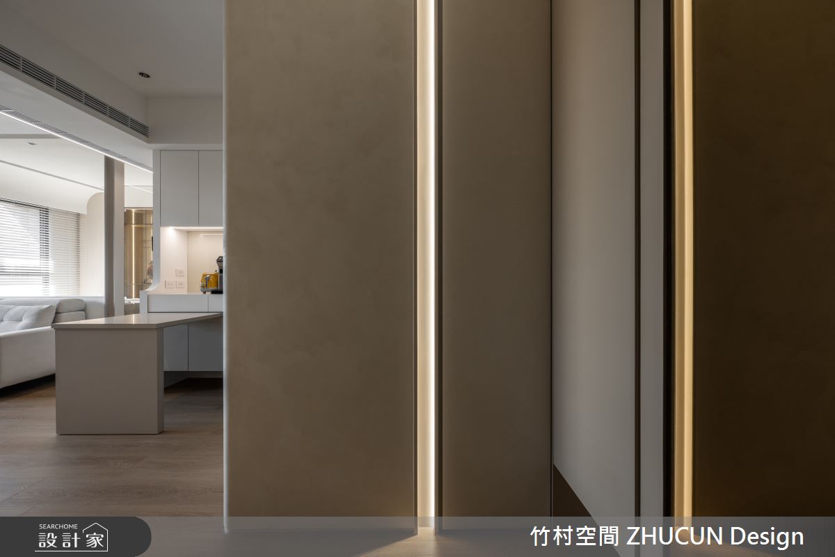 23坪新成屋(5年以下)＿現代輕美式風玄關案例圖片＿竹村空間 ZHUCUN Design＿竹村_37 境。智  Smart。Home 23坪現代輕美式風之2