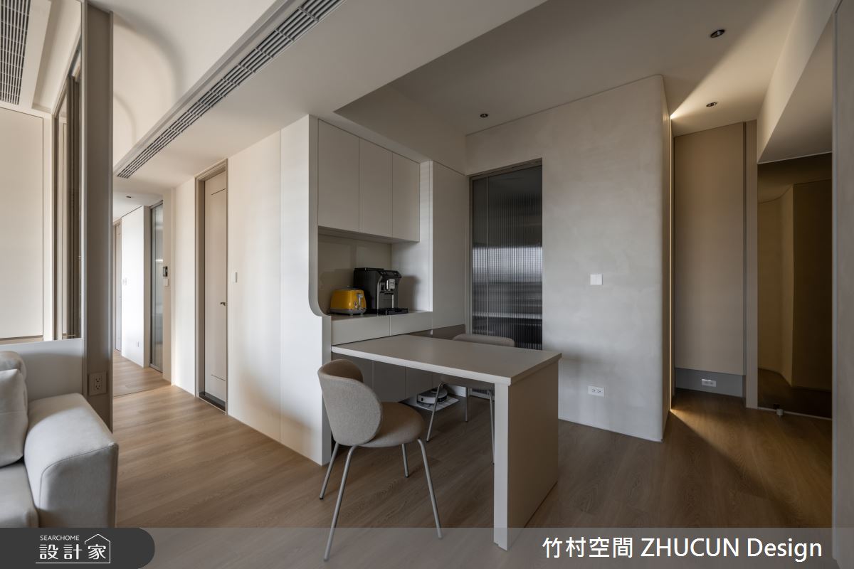 23坪新成屋(5年以下)＿現代輕美式風玄關餐廳案例圖片＿竹村空間 ZHUCUN Design＿竹村_37 境。智  Smart。Home 23坪現代輕美式風之3