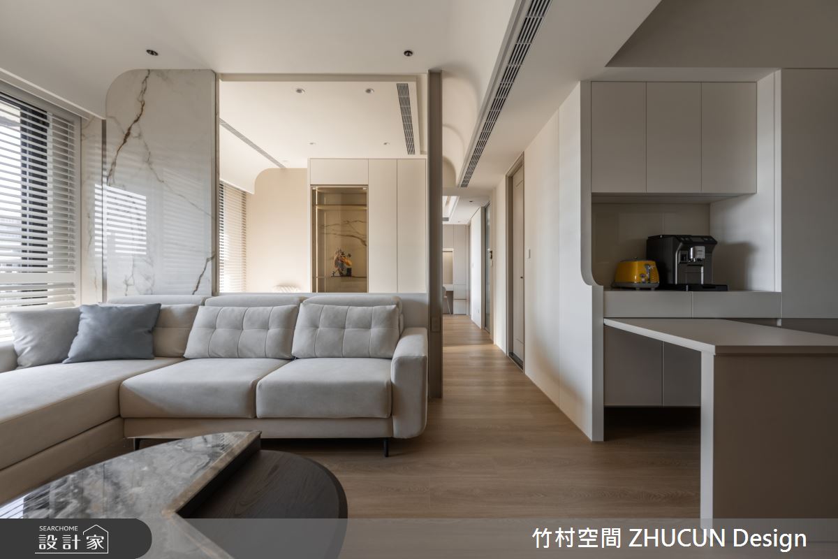 23坪新成屋(5年以下)＿現代輕美式風客廳餐廳案例圖片＿竹村空間 ZHUCUN Design＿竹村_37 境。智  Smart。Home 23坪現代輕美式風之6