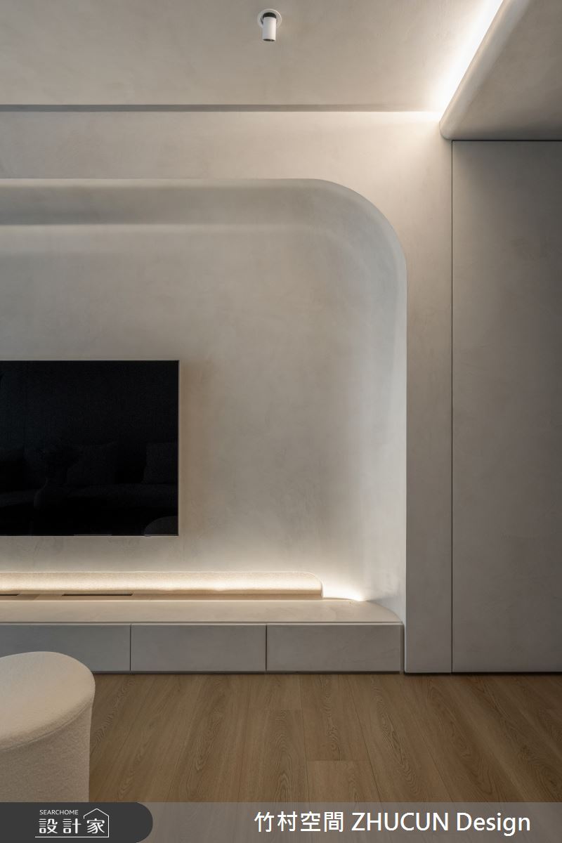 60坪中古屋(5~15年)＿侘寂風客廳案例圖片＿竹村空間 ZHUCUN Design＿竹村_38 沐序 Muvo 60坪侘寂風之1