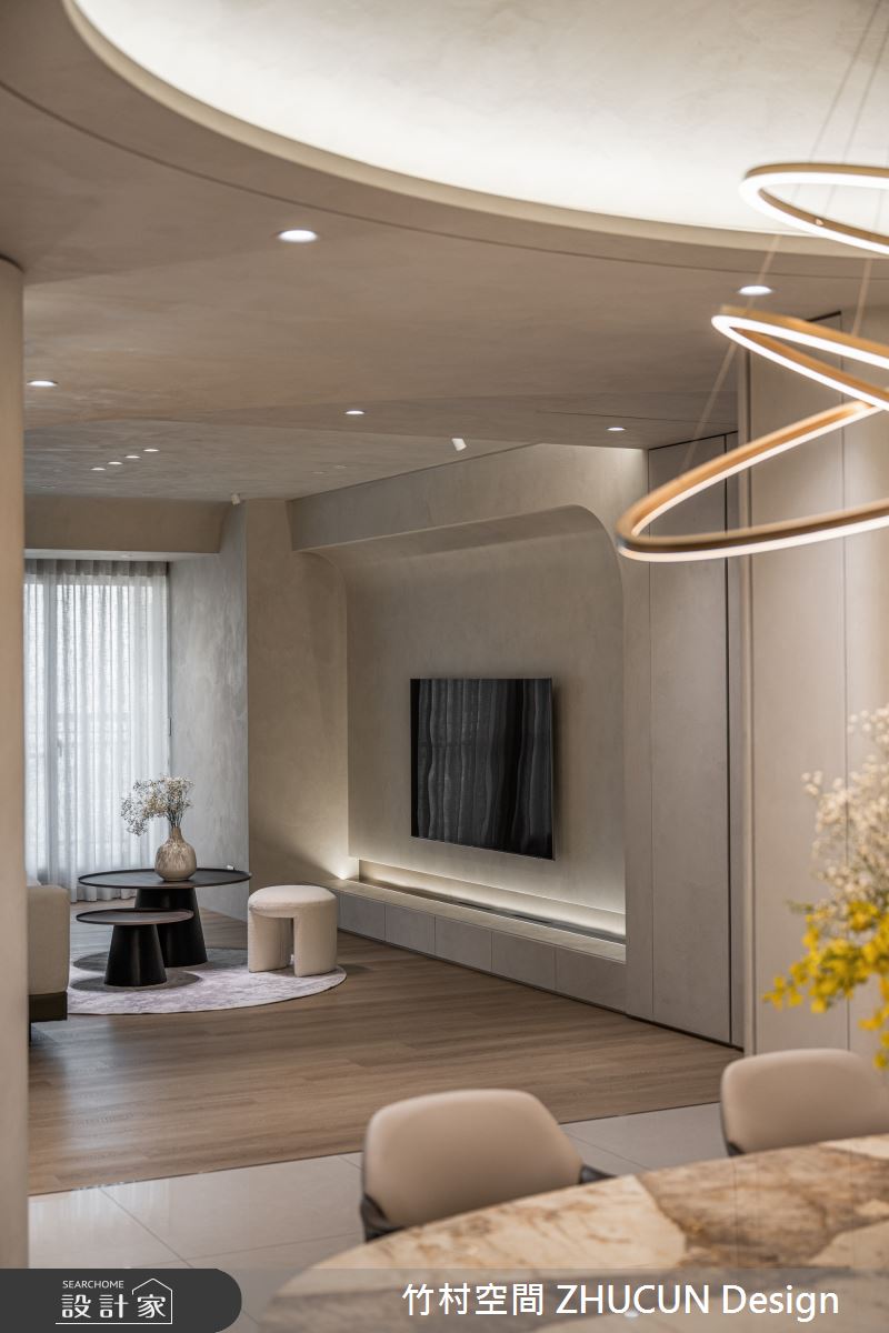 60坪中古屋(5~15年)＿侘寂風客廳餐廳案例圖片＿竹村空間 ZHUCUN Design＿竹村_38 沐序 Muvo 60坪侘寂風之16