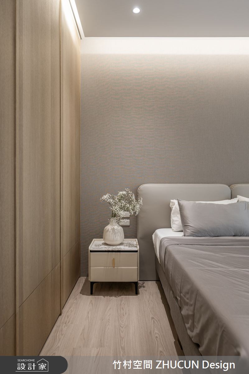 60坪中古屋(5~15年)＿侘寂風臥室案例圖片＿竹村空間 ZHUCUN Design＿竹村_38 沐序 Muvo 60坪侘寂風之19