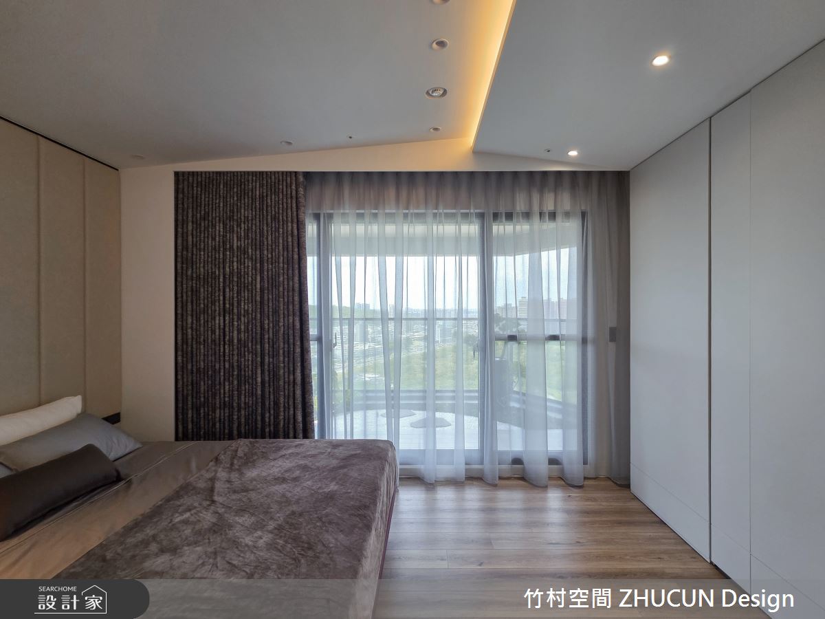 30坪新成屋(5年以下)＿現代風臥室案例圖片＿竹村空間 ZHUCUN Design＿竹村_39 灰序 Gray Order 30坪現代風之17