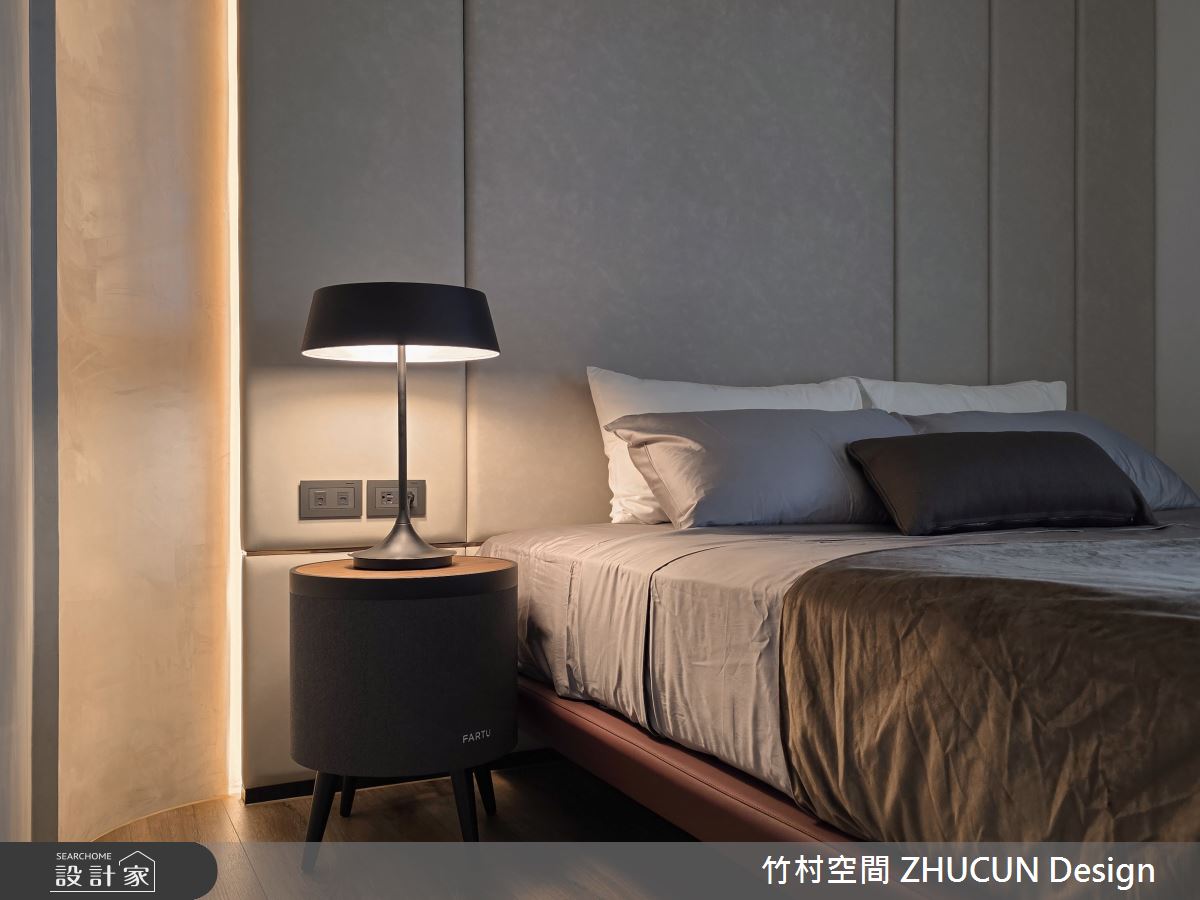 30坪新成屋(5年以下)＿現代風臥室案例圖片＿竹村空間 ZHUCUN Design＿竹村_39 灰序 Gray Order 30坪現代風之11