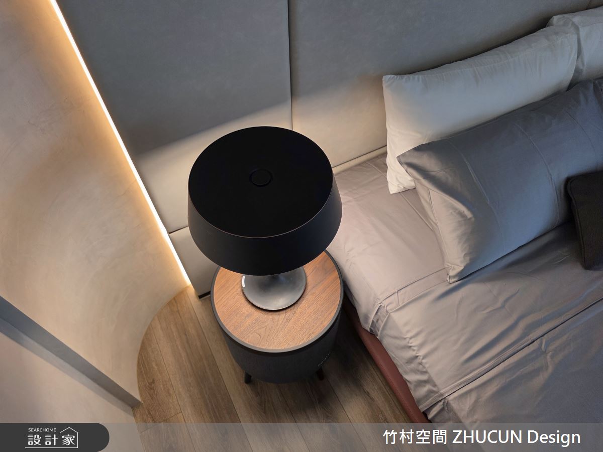 30坪新成屋(5年以下)＿現代風臥室案例圖片＿竹村空間 ZHUCUN Design＿竹村_39 灰序 Gray Order 30坪現代風之12