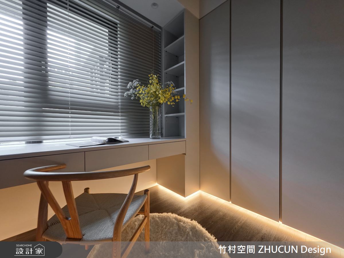 30坪新成屋(5年以下)＿現代風更衣間案例圖片＿竹村空間 ZHUCUN Design＿竹村_39 灰序 Gray Order 30坪現代風之21