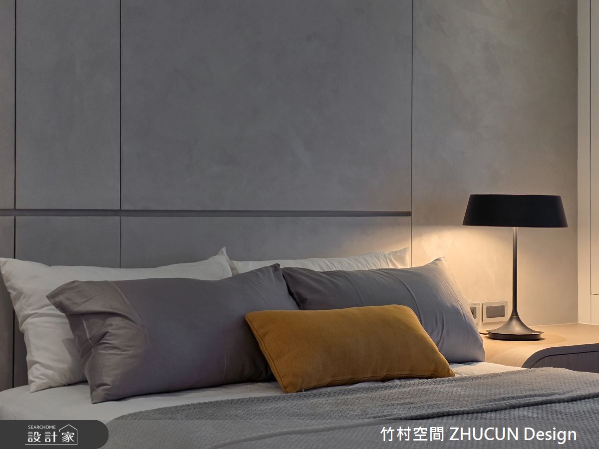 30坪新成屋(5年以下)＿現代風臥室案例圖片＿竹村空間 ZHUCUN Design＿竹村_39 灰序 Gray Order 30坪現代風之13