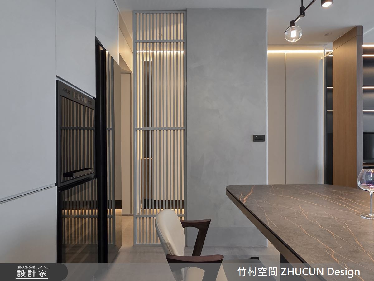 30坪新成屋(5年以下)＿現代風玄關餐廳案例圖片＿竹村空間 ZHUCUN Design＿竹村_39 灰序 Gray Order 30坪現代風之7