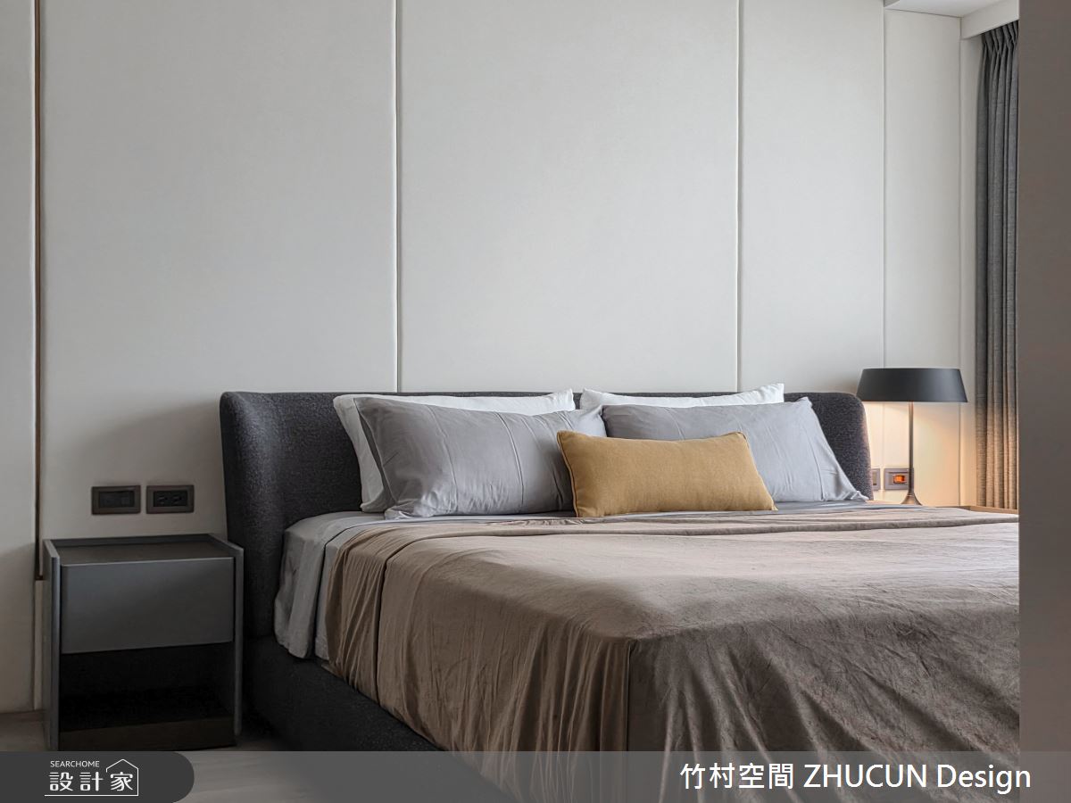 40坪中古屋(5~15年)＿現代風臥室案例圖片＿竹村空間 ZHUCUN Design＿竹村_40 境謐 Serene Realm 40坪現代風之18