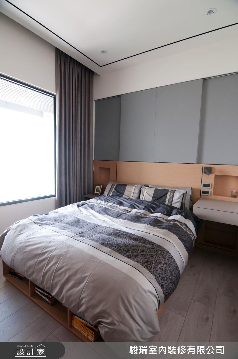 15坪新成屋(5年以下)＿現代風臥室案例圖片＿駿瑞室內裝修有限公司＿駿瑞_01之6