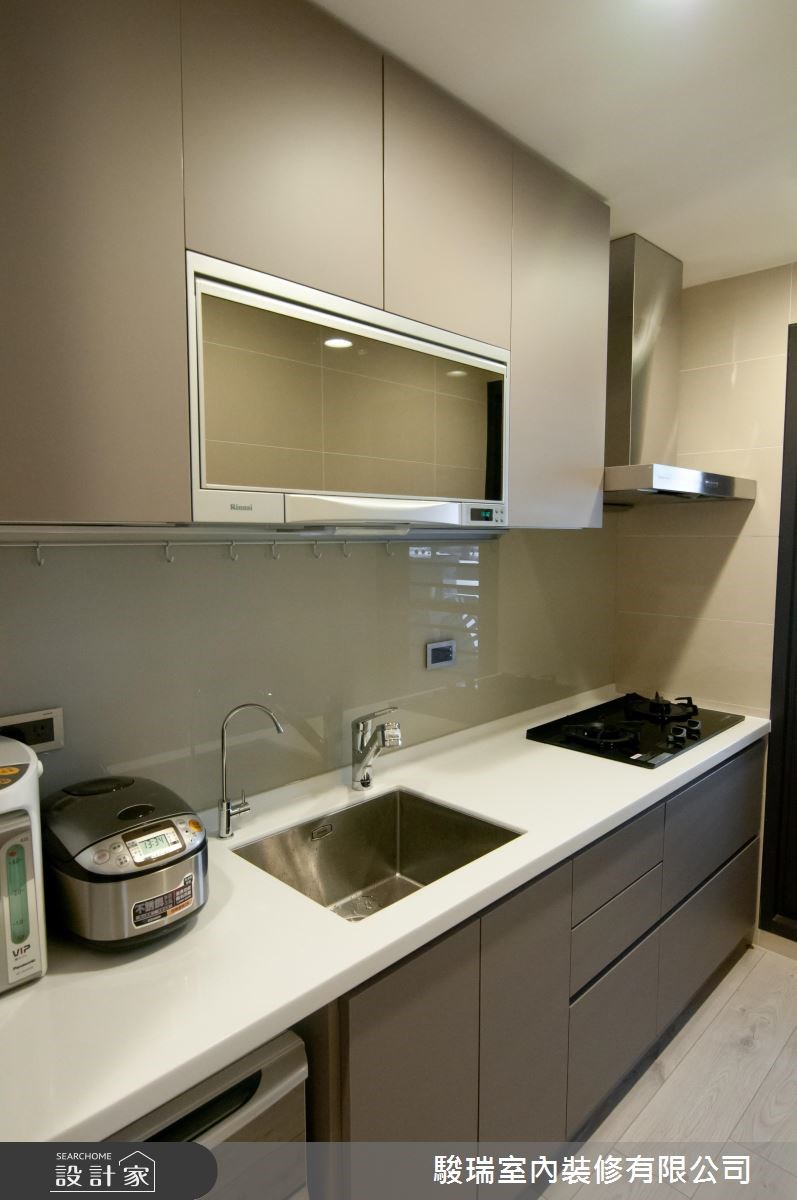 15坪新成屋(5年以下)＿現代風廚房案例圖片＿駿瑞室內裝修有限公司＿駿瑞_01之10