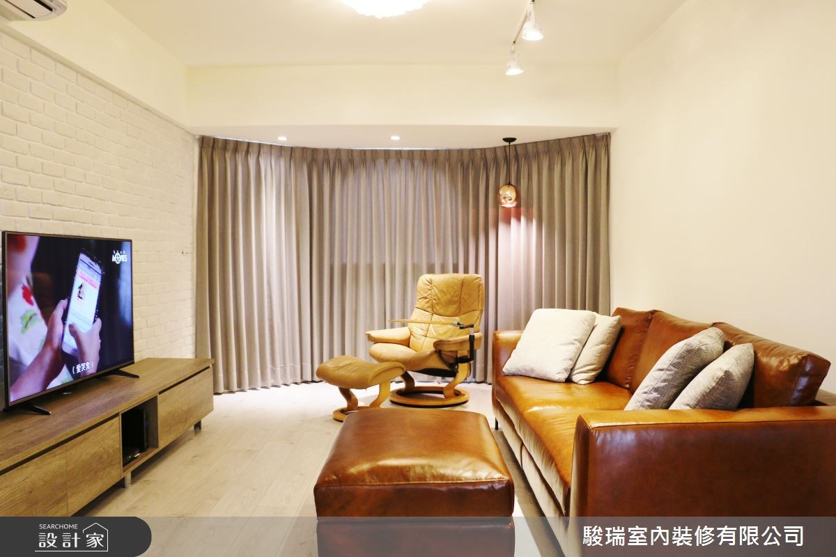 27坪老屋(16~30年)＿混搭風客廳案例圖片＿駿瑞室內裝修有限公司＿駿瑞_04之6