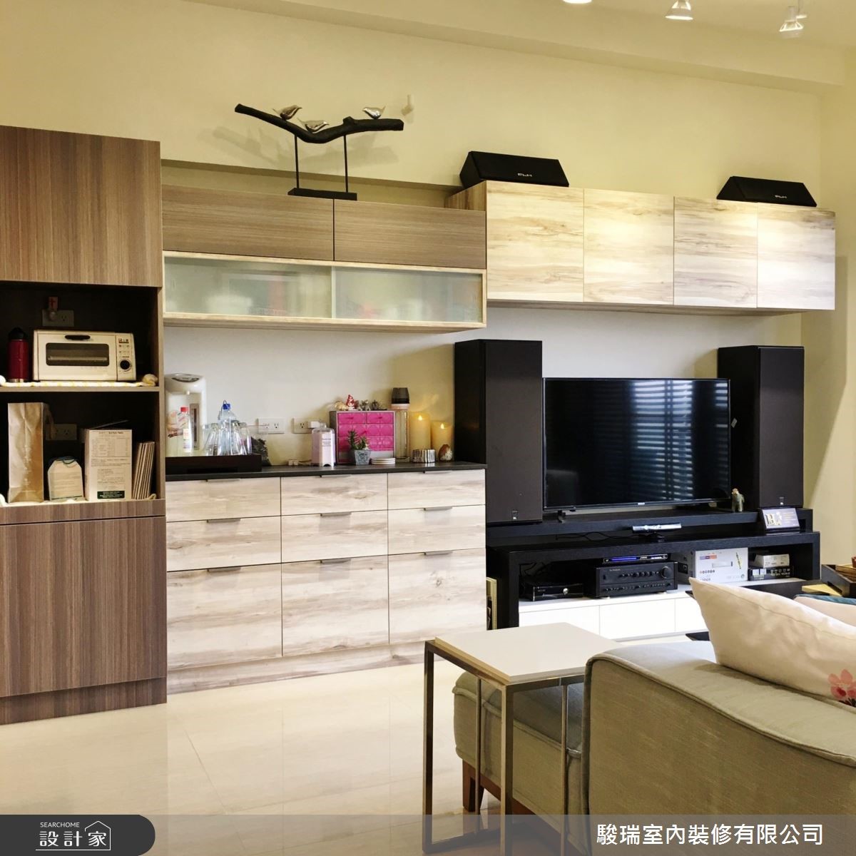 28坪新成屋(5年以下)＿現代風客廳案例圖片＿駿瑞室內裝修有限公司＿駿瑞_05之5