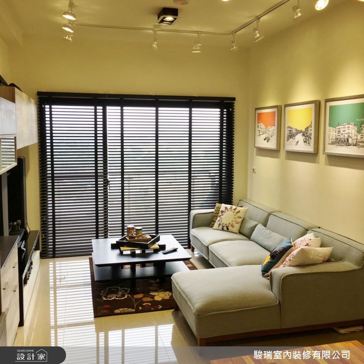 28坪新成屋(5年以下)＿現代風客廳案例圖片＿駿瑞室內裝修有限公司＿駿瑞_05之4