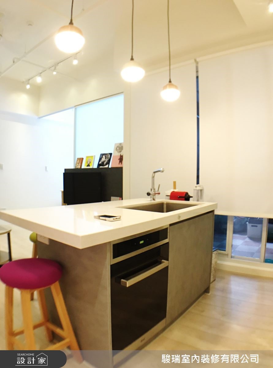 17坪新成屋(5年以下)＿混搭風廚房案例圖片＿駿瑞室內裝修有限公司＿駿瑞_07之1