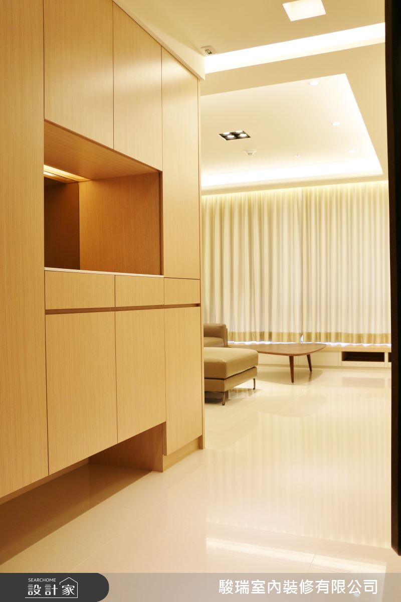 40坪新成屋(5年以下)＿簡約風玄關案例圖片＿駿瑞室內裝修有限公司＿駿瑞_12之1