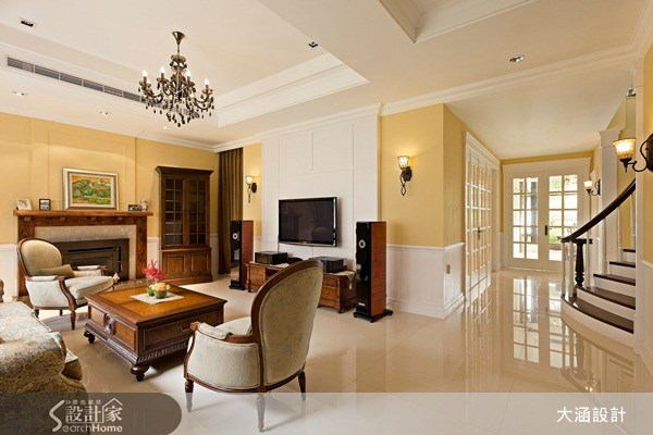 120坪新成屋(5年以下)＿鄉村風案例圖片＿大涵國際室內企劃有限公司＿大涵_03之4
