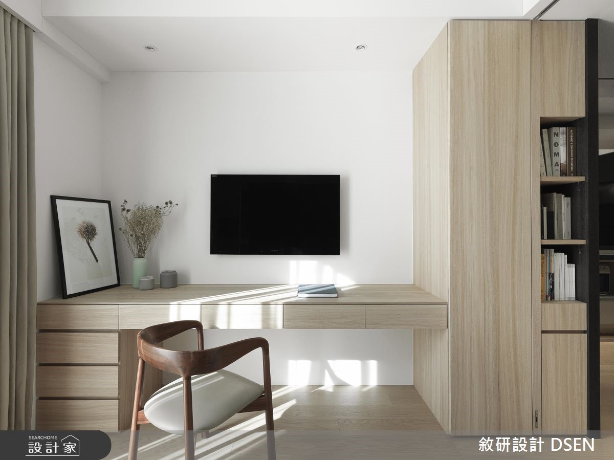 25坪新成屋(5年以下)＿現代風書房案例圖片＿敘研設計有限公司＿敘研_05之17