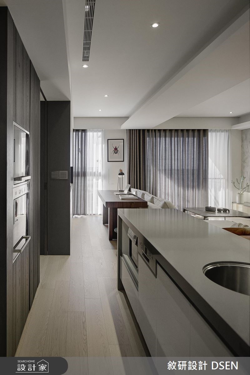 25坪新成屋(5年以下)＿現代風廚房案例圖片＿敘研設計有限公司＿敘研_05之12