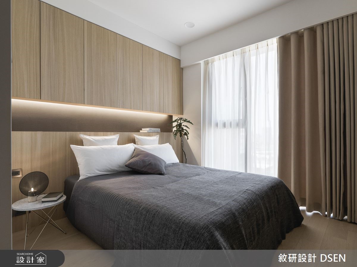 25坪新成屋(5年以下)＿現代風臥室案例圖片＿敘研設計有限公司＿敘研_05之15