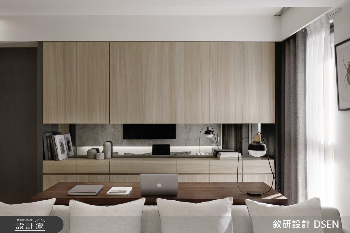 25坪新成屋(5年以下)＿現代風工作區案例圖片＿敘研設計有限公司＿敘研_05之5