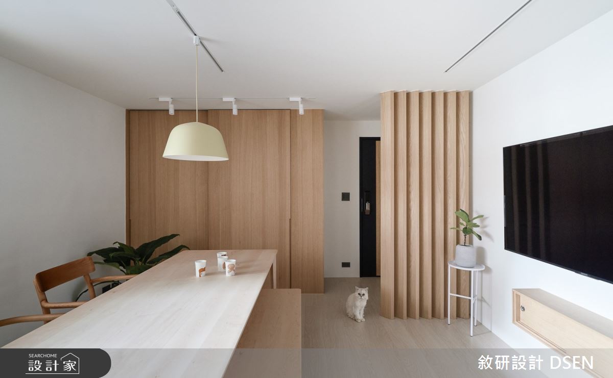 25坪老屋(31~40年)＿北歐風餐廳寵物案例圖片＿敘研設計有限公司＿敘研_11之1