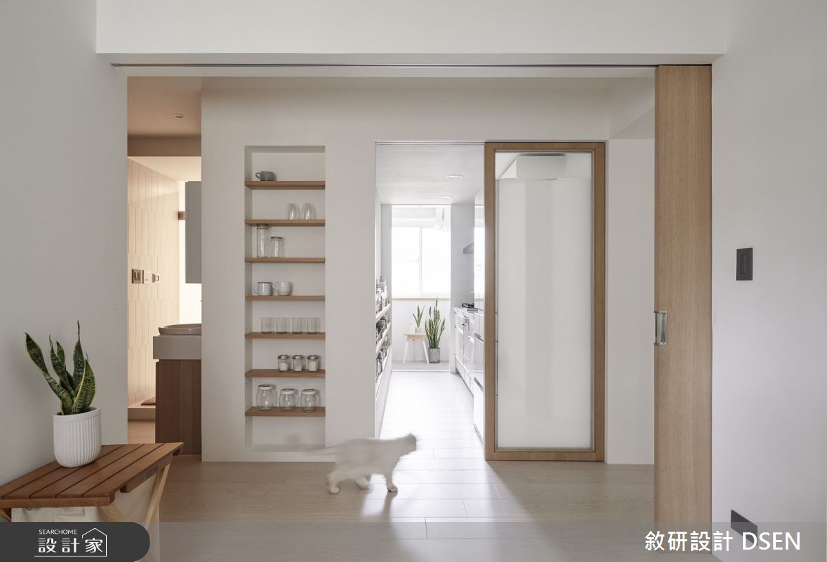 25坪老屋(31~40年)＿北歐風廚房寵物案例圖片＿敘研設計有限公司＿敘研_11之10