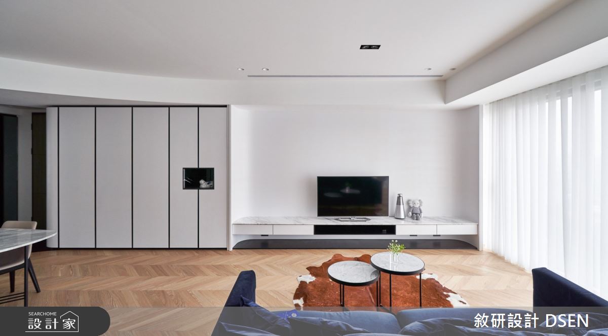 32坪新成屋(5年以下)＿現代風客廳案例圖片＿敘研設計有限公司＿敘研_12之7