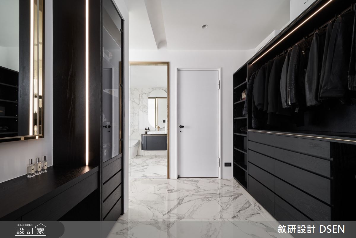 32坪新成屋(5年以下)＿現代風更衣間案例圖片＿敘研設計有限公司＿敘研_12之21