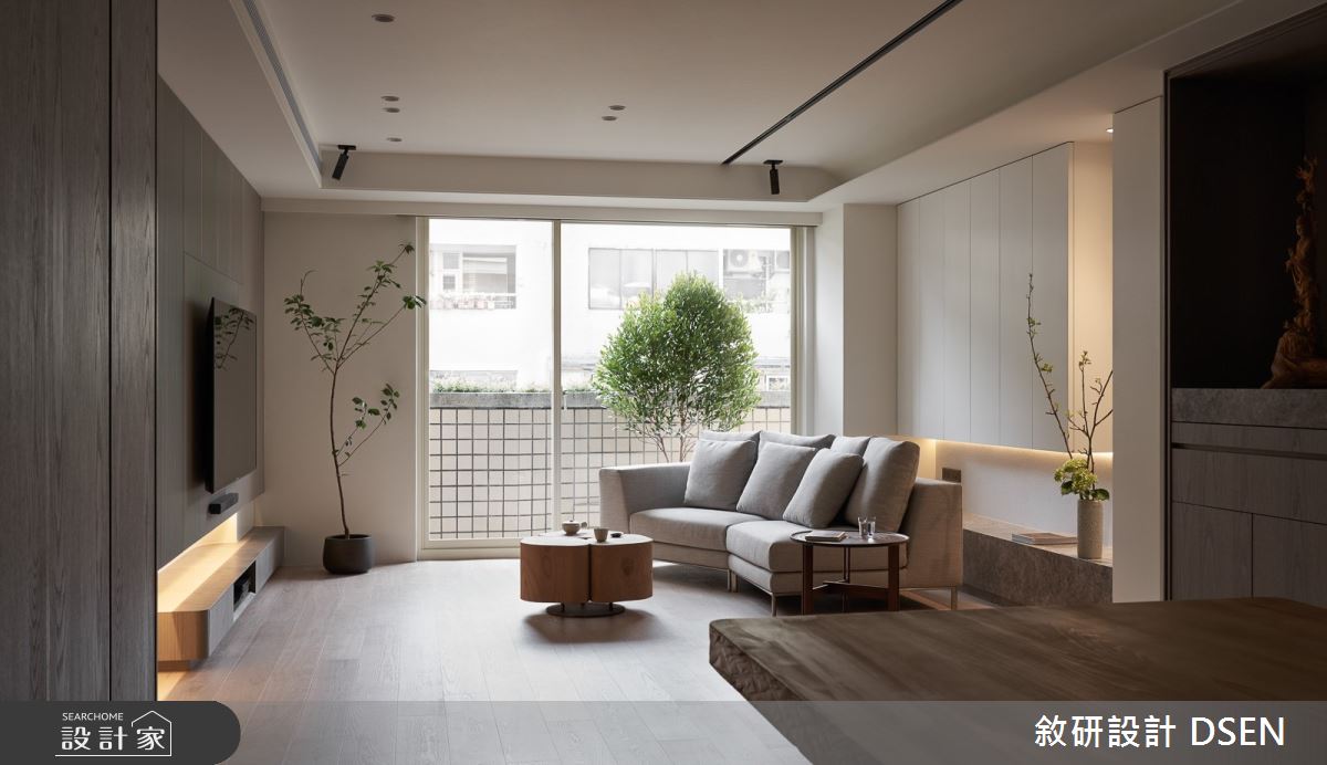 40坪老屋(16~30年)＿現代風客廳案例圖片＿敘研設計有限公司＿敘研_13之5