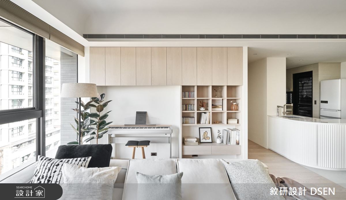 35坪新成屋(5年以下)＿北歐風客廳案例圖片＿敘研設計有限公司＿敘研_14之10