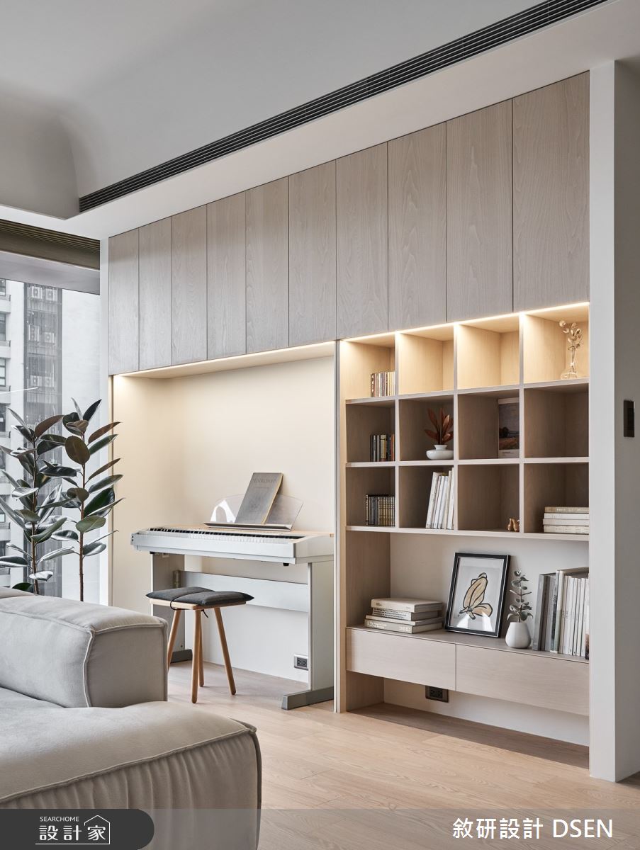 35坪新成屋(5年以下)＿北歐風客廳案例圖片＿敘研設計有限公司＿敘研_14之11