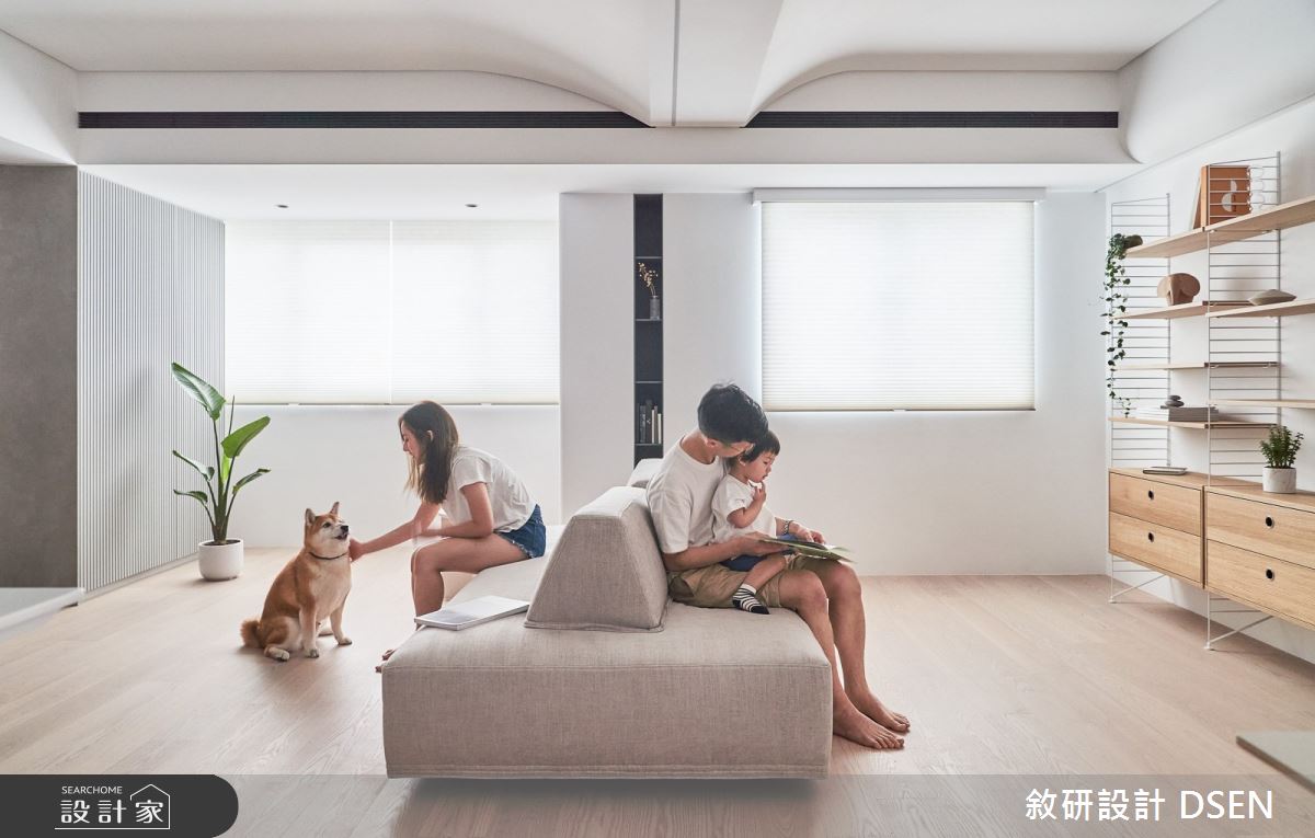 32坪中古屋(5~15年)＿北歐風客廳案例圖片＿敘研設計有限公司＿敘研_16之11