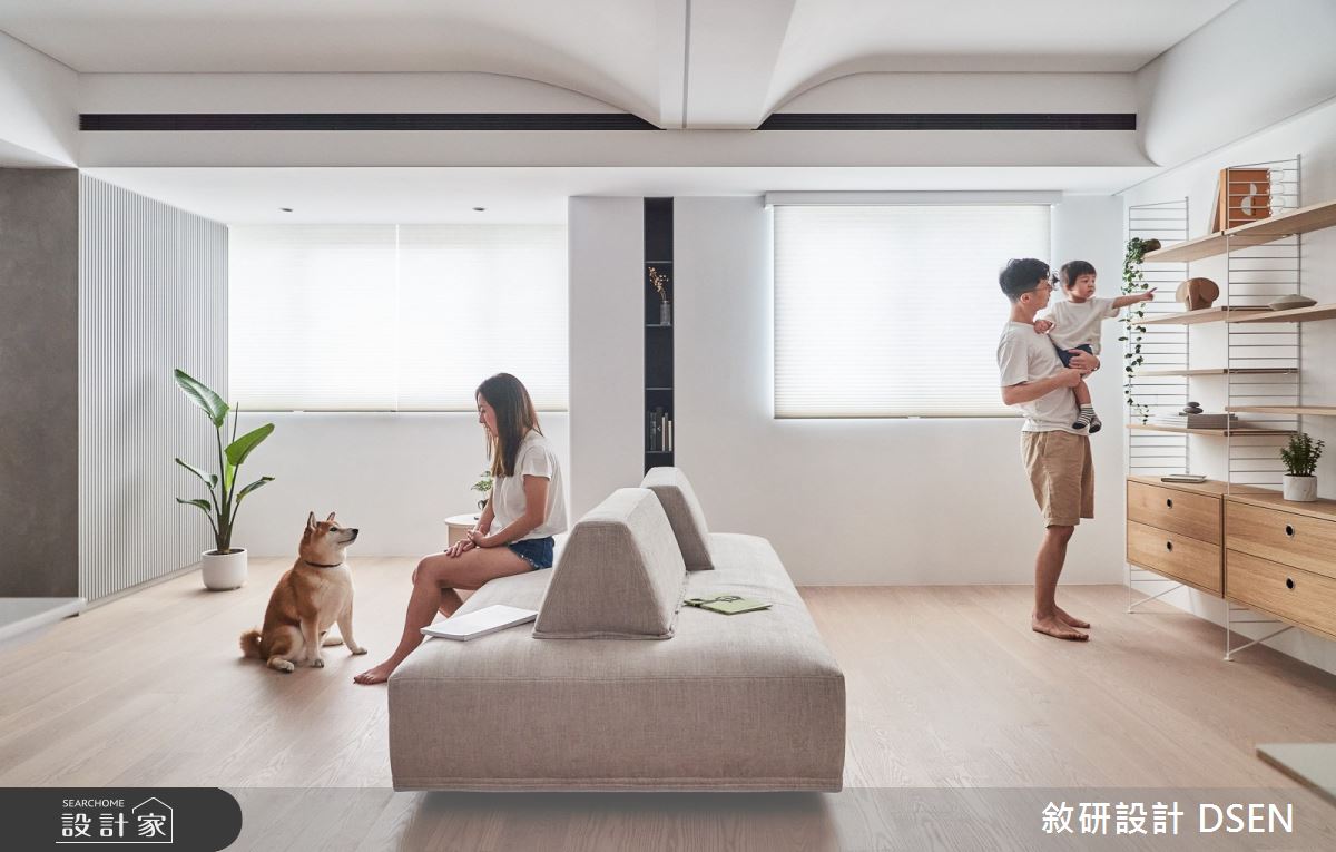 32坪中古屋(5~15年)＿北歐風客廳案例圖片＿敘研設計有限公司＿敘研_16之12