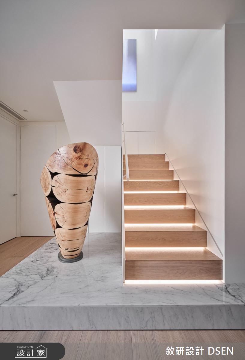 80坪新成屋(5年以下)＿現代風樓梯案例圖片＿敘研設計有限公司＿敘研_18之25