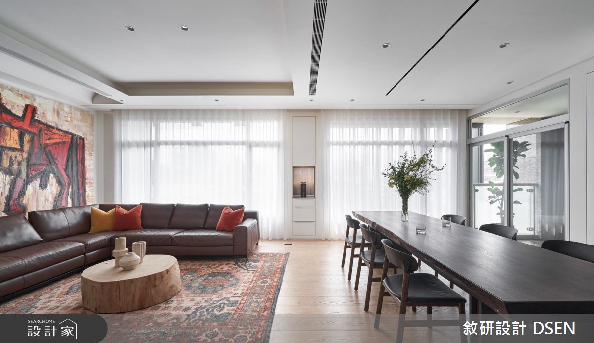 80坪新成屋(5年以下)＿現代風客廳餐廳案例圖片＿敘研設計有限公司＿敘研_18之3
