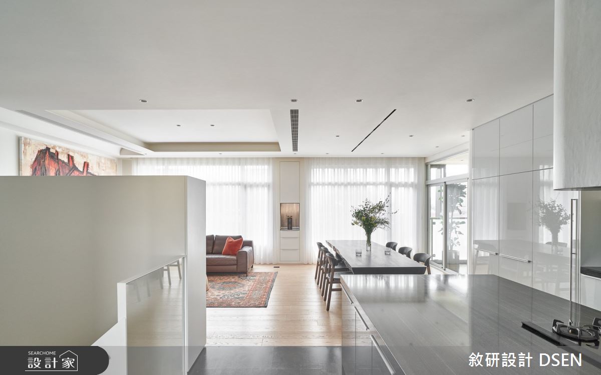 80坪新成屋(5年以下)＿現代風餐廳廚房中島案例圖片＿敘研設計有限公司＿敘研_18之9