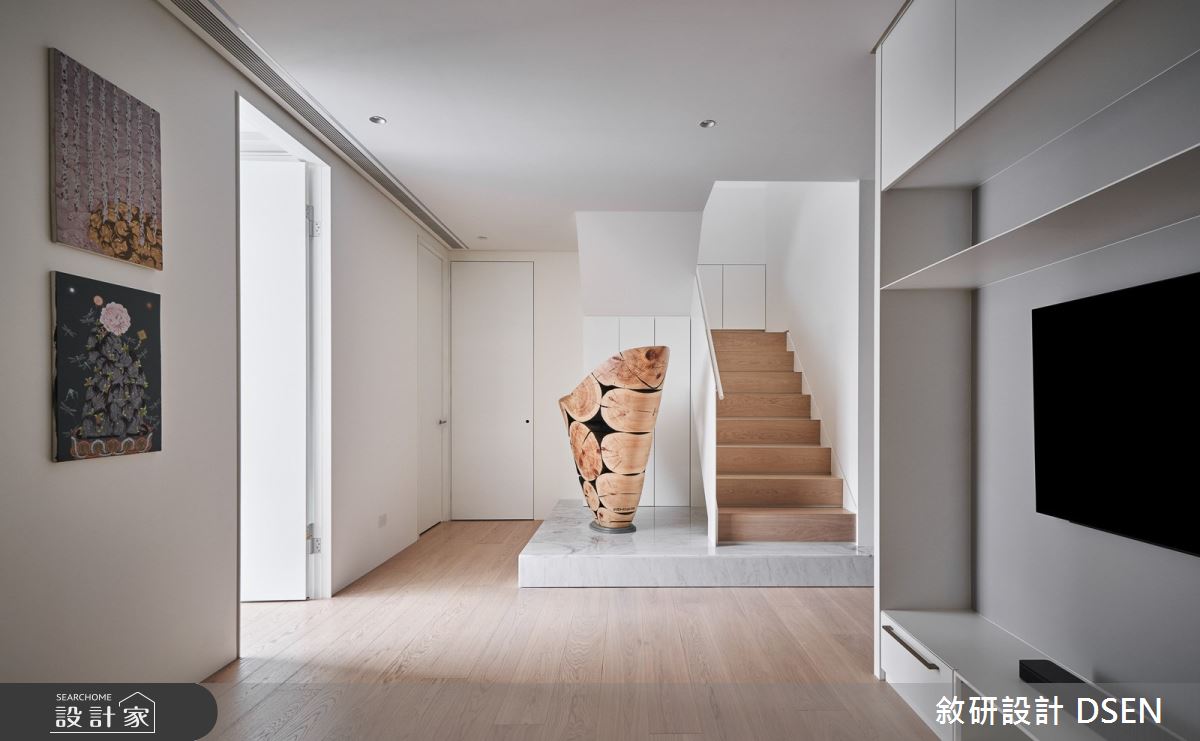 80坪新成屋(5年以下)＿現代風樓梯多功能室案例圖片＿敘研設計有限公司＿敘研_18之28